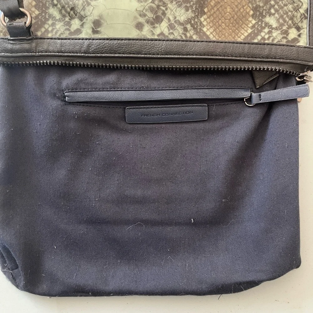 French Connection | Snakeskin Pattern Shoulder Bag